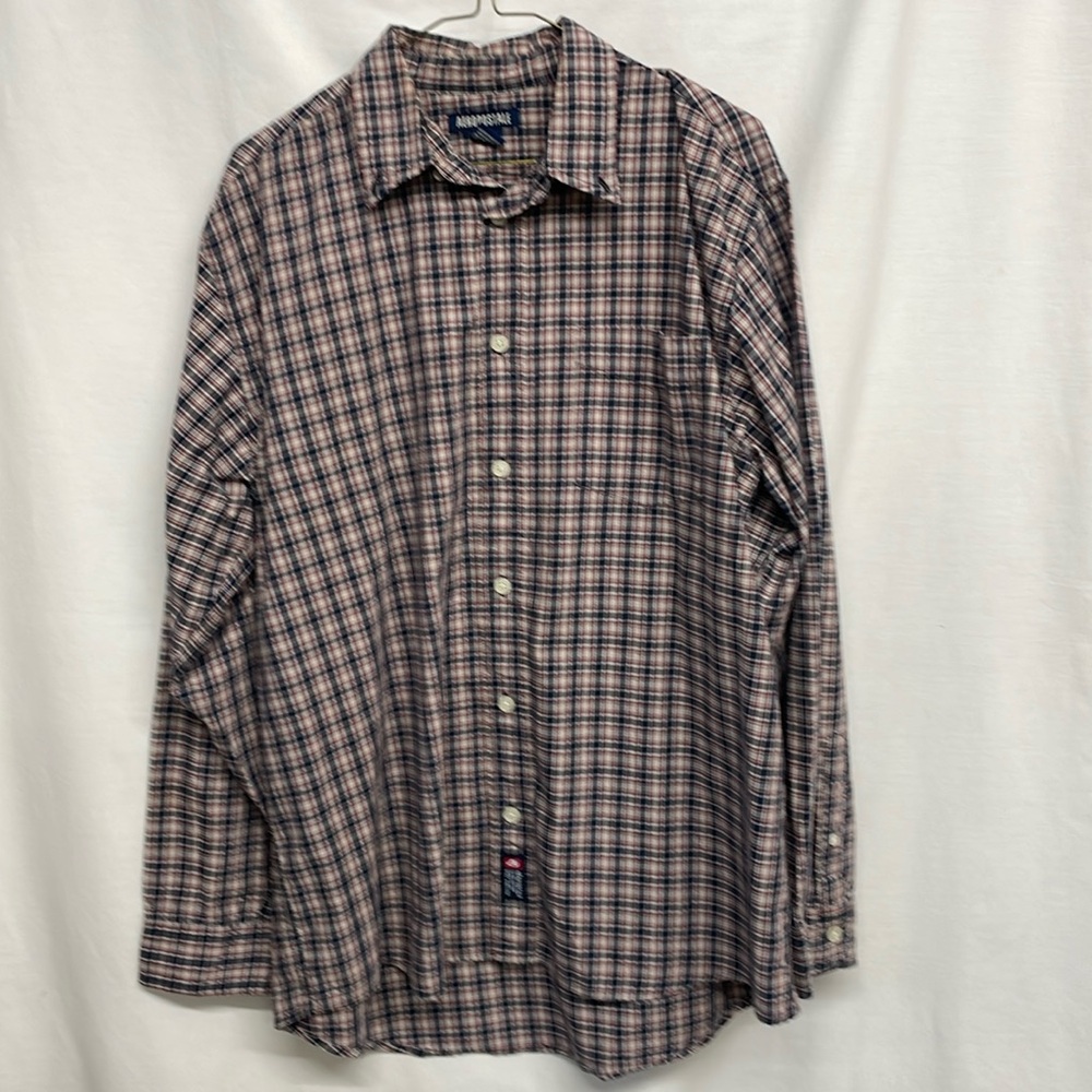Aeropostale Mens long sleeve button up Shirt size Medium